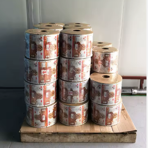 PET PE Laminated Film Customized Plastic Roll Film Candy Potato Chips Packaging Film Roll for Food Packaging