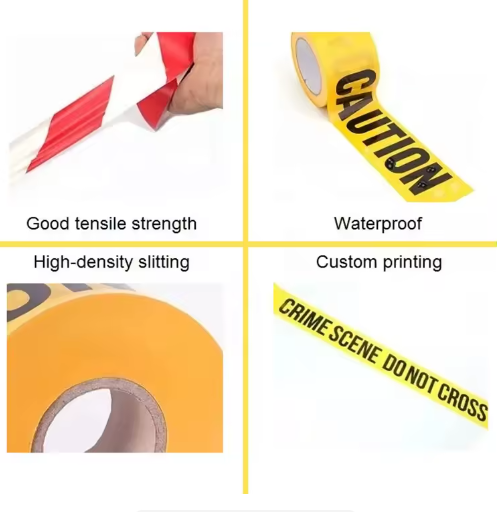 Plastic Barrier Tape Caution Warning Tape Barricade Tape