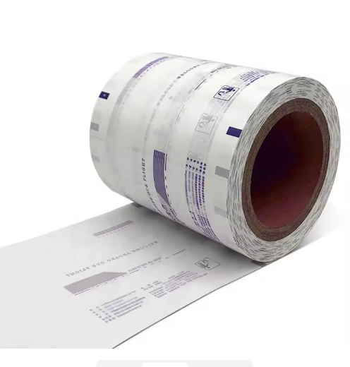 Plastic Packaging Material Supplier Restaurant Airline Wet Wipes Tissue Packaging Film Roll Printed BOPP Laminated Roll Film